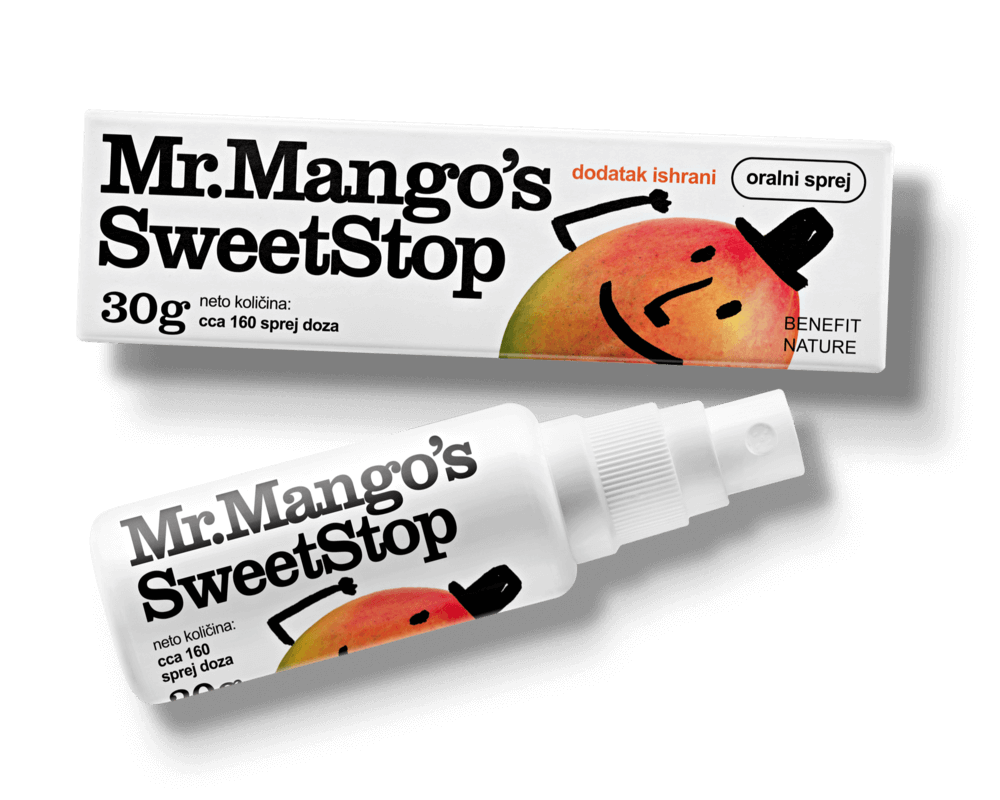Zaustavi želju za slatkišima Mr.Mango SweetStop - Oralni Sprej
