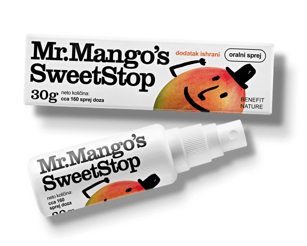 Zaustavi želju za slatkišima Mr.Mango SweetStop - Oralni Sprej